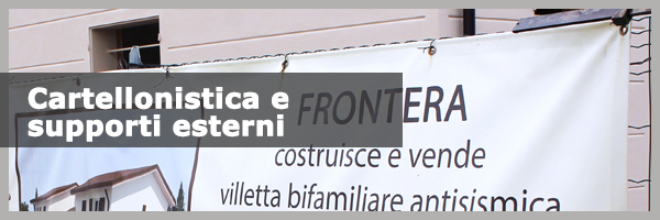 Realizzazione cartelloni pubblicitari Gualdi Promotion